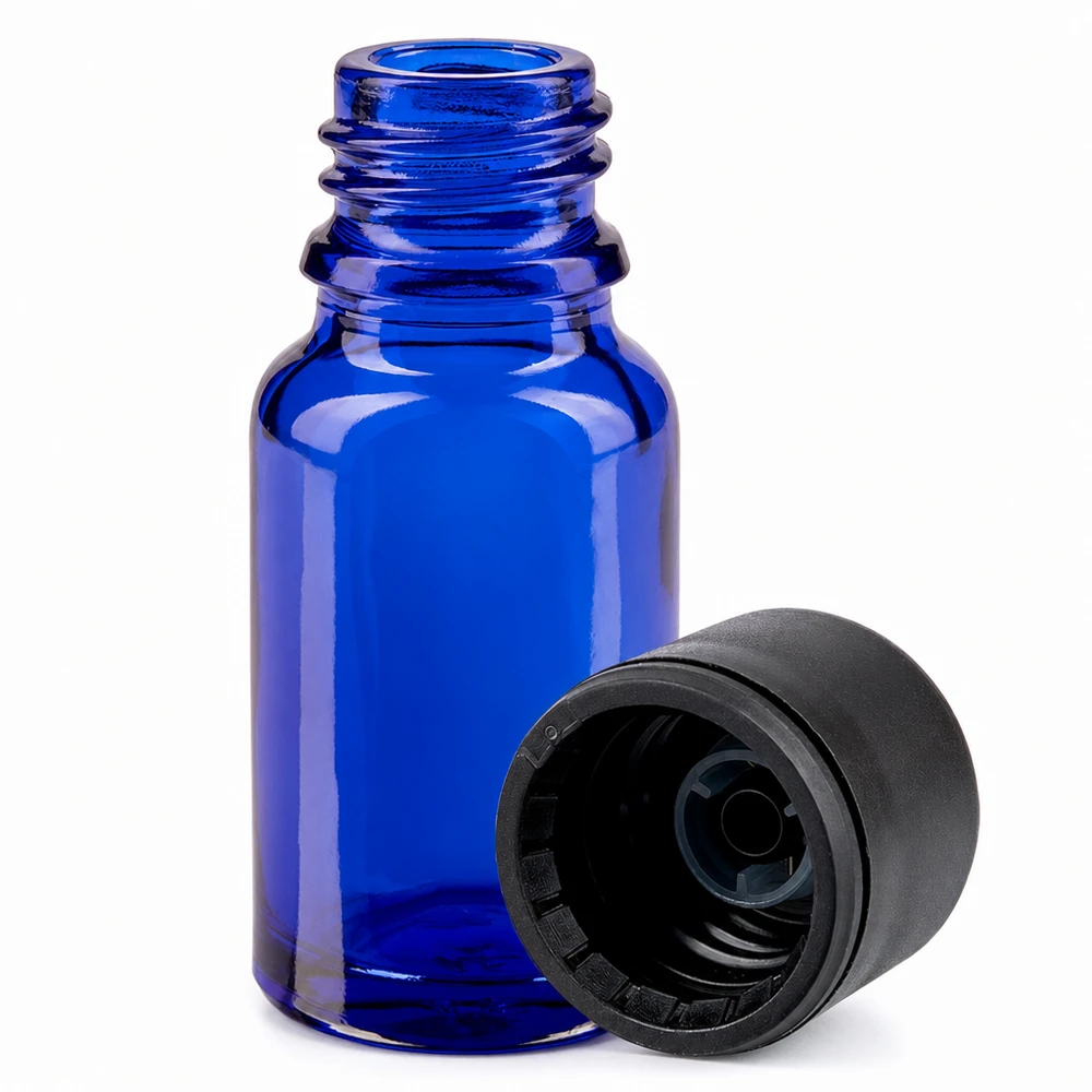 10 ml flaske 11 mm SV sort OV BlueLine UT18/10