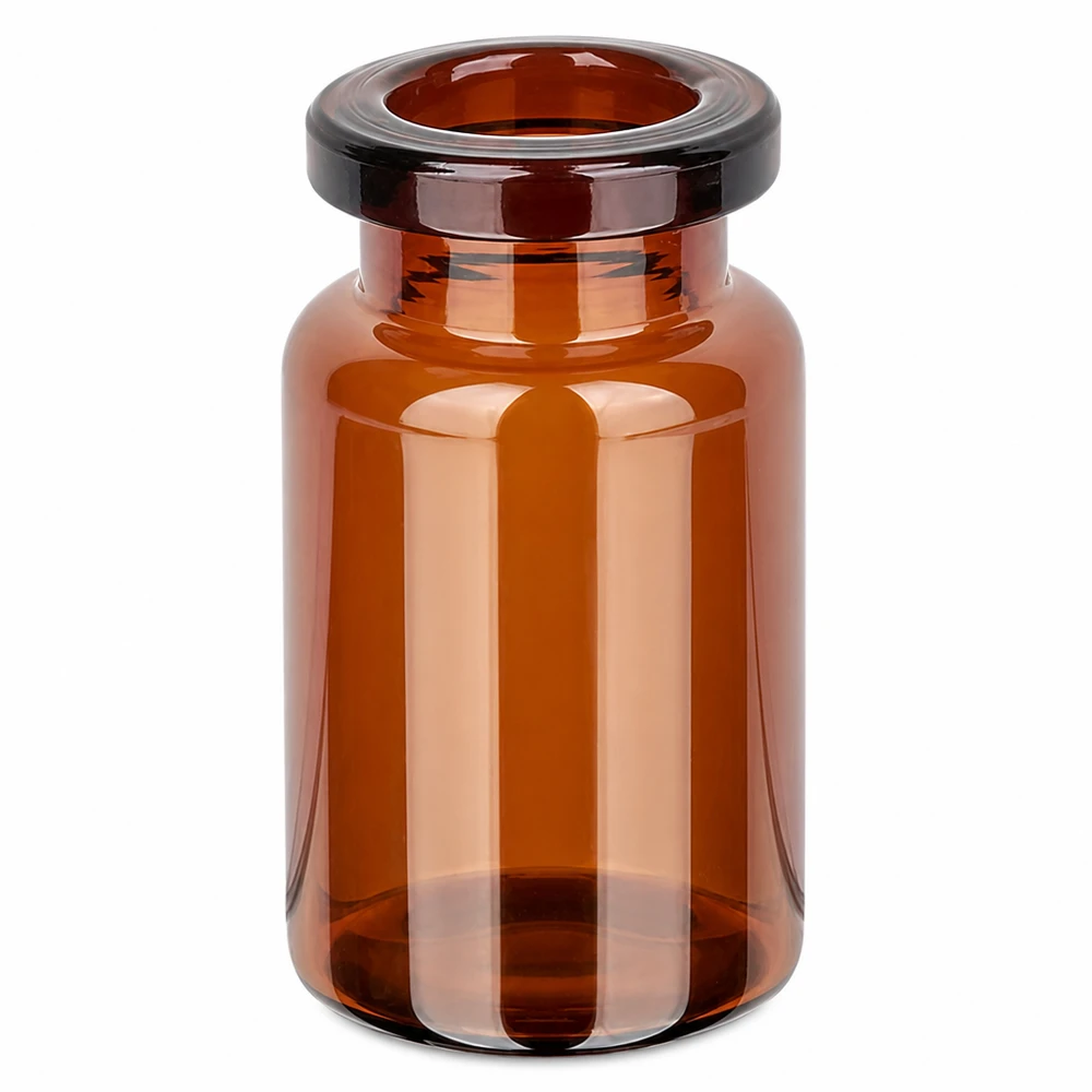 Injektionsflaske af ravfarvet glas 5 ml UV-schützende Injektionsflasche 5ml Braunglas für Lichtempfindliche Pharmazeutika und Wirkstoffe