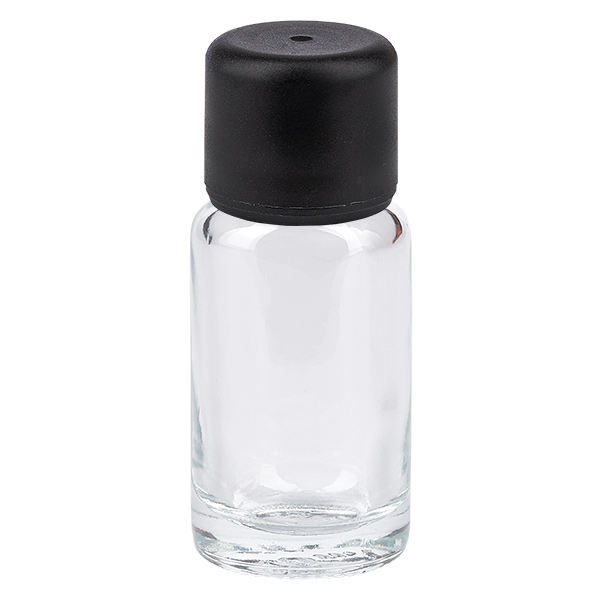 10 ml flaske 6 mm SV sort STD ClearLine UT18/10 10 ml flaske 6 mm SV sort STD ClearLine UT18/10