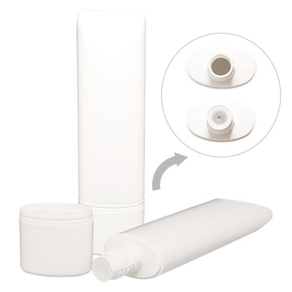 Stativrør 50 ml hvid HD/LDPE inkl. stativhætte Stativrør 50 ml hvid HD/LDPE inkl. stativhætte