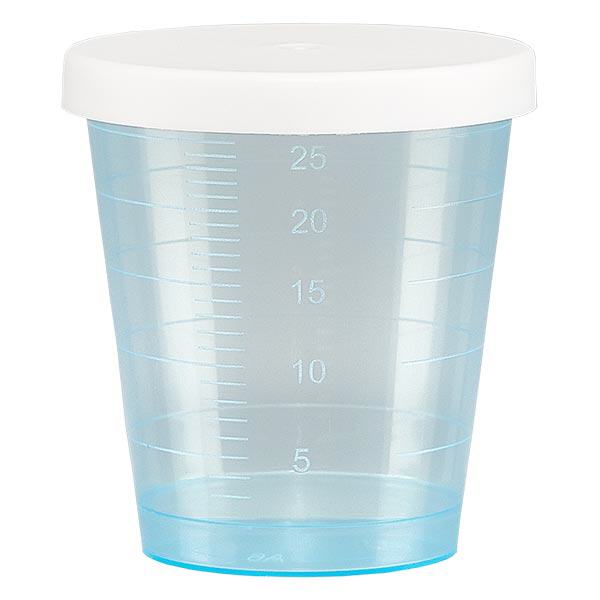 Medicinbæger blå 30 ml Medicinbæger blå 30 ml
