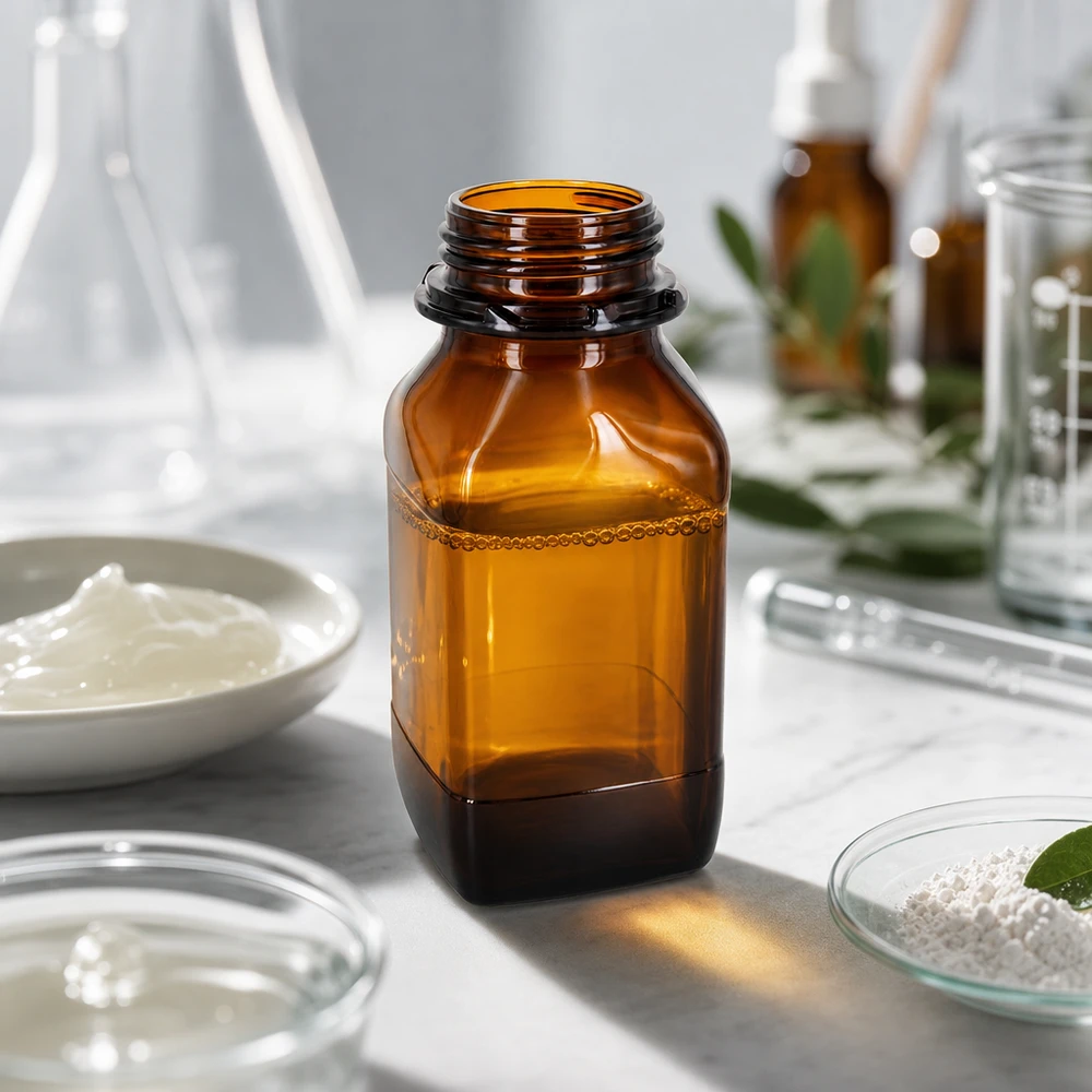 500 ml opbevaringsflaske af brunt glas – din pålidelige beskyttelse af værdifulde stoffer Professionel 500 ml kemikalieflaske med skruegevind til sikker lukning i laboratoriet