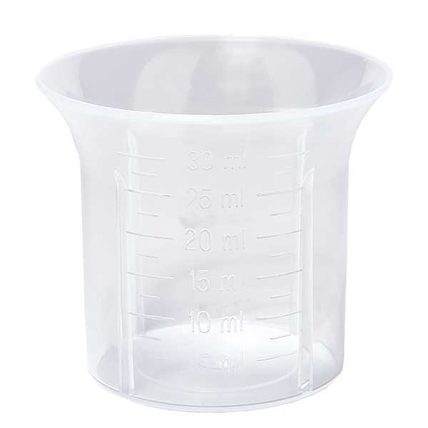 30 ml transparent doseringsbæger med skala i ApoGlas. Farmaceutisk kvalitet. 28 mm gevind. Til f.eks. ApoGlas® Euro-medicinflasker. 30 ml transparent doseringsbæger med skala i ApoGlas. Farmaceutisk kvalitet. 28 mm gevind. Til f.eks. ApoGlas® Euro-medicinflasker.