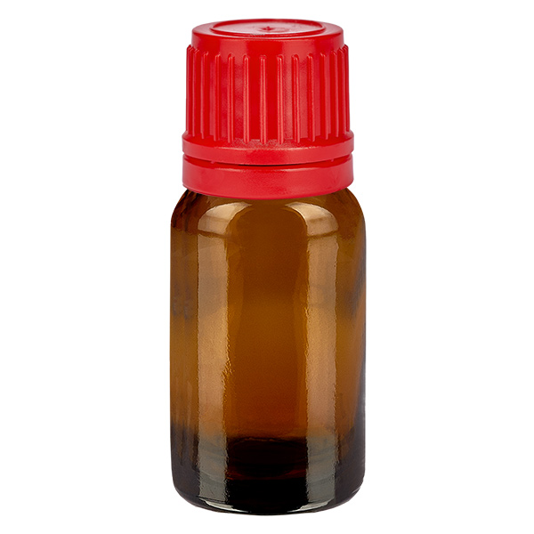 10 ml flaske 11 mm SV rød OV BrownLine UT18/10