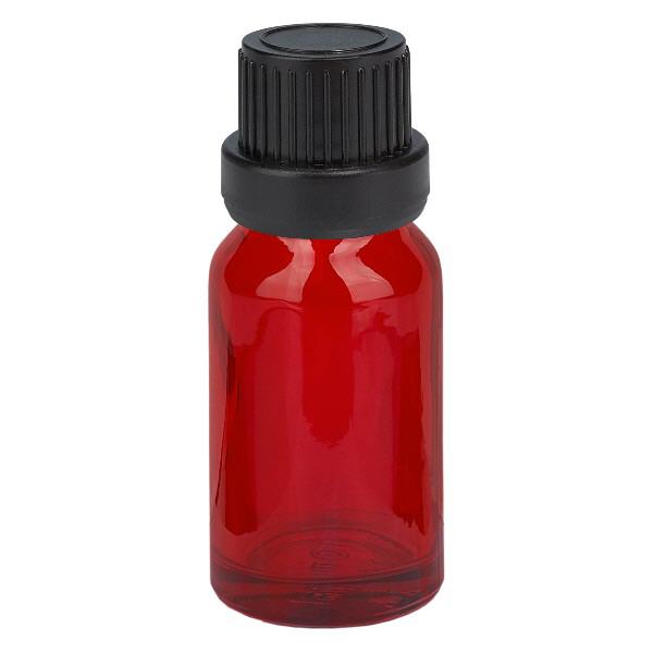 10 ml flaske 11 mm SV sort OV RedLine UT18/10