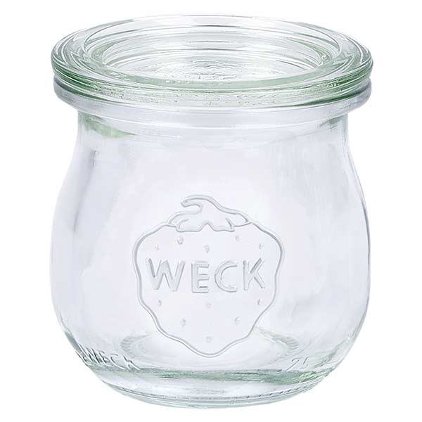 *NY*75 ml tulipankrukke med glaslåg WECK RR40 *NY*75 ml tulipankrukke med glaslåg WECK RR40