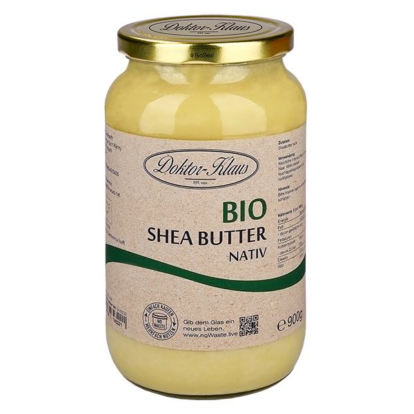 900 g økologisk SHEA-smør fra Doktor-Klaus noWaste