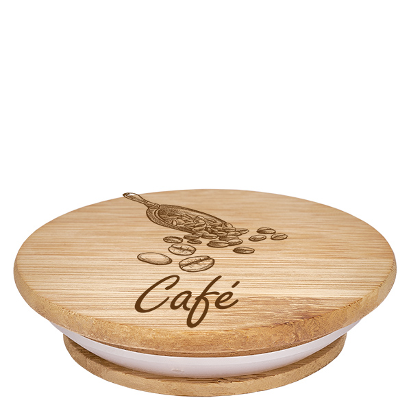 Kappe i træ "café" til WECK RR100 Kappe i træ "café" til WECK RR100