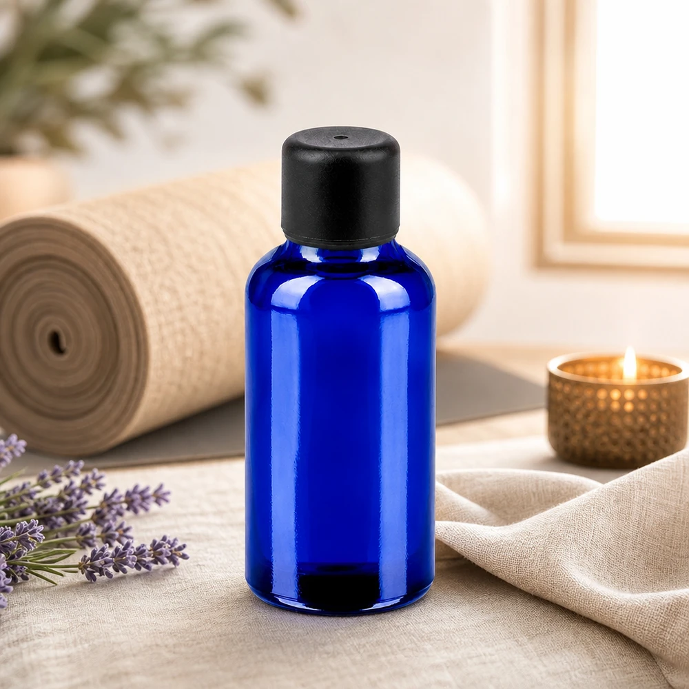 30 ml flaske 6 mm SV sort STD BlueLine UT18/30 Kompakt 30 ml glasflaske i BlueLine-serien med sort standardhætte til laboratoriebrug