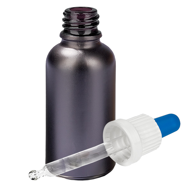 30 ml pipetteflaske hvid/blå OV BlackLine UT18/30 30 ml pipetteflaske hvid/blå OV BlackLine UT18/30