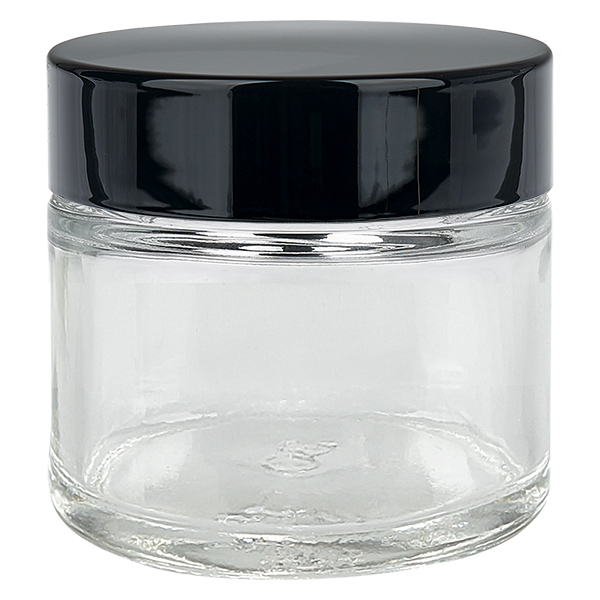 Glaskrukke 60 ml klar med indsatslåg UNiTWIST Glaskrukke 60 ml klar med indsatslåg UNiTWIST