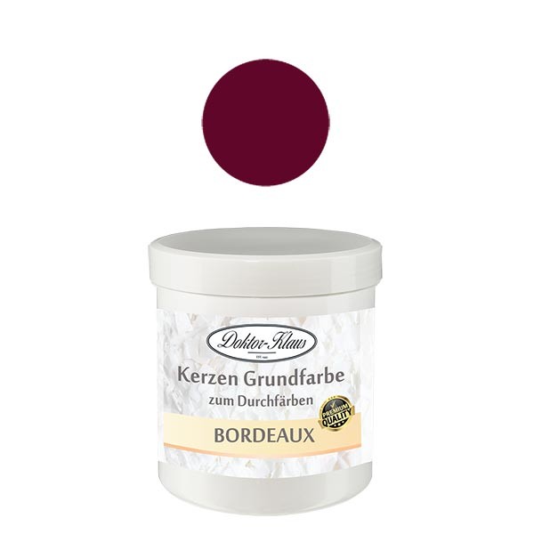 Doktor-Klaus lysbund farve Bordeaux, 7gr, i dåse