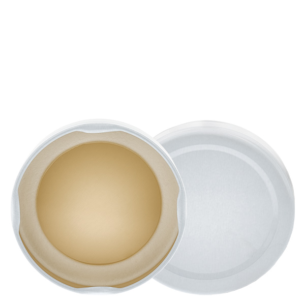 58 mm BasicSeal-låg hvid (TO58deep) UNiTWIST