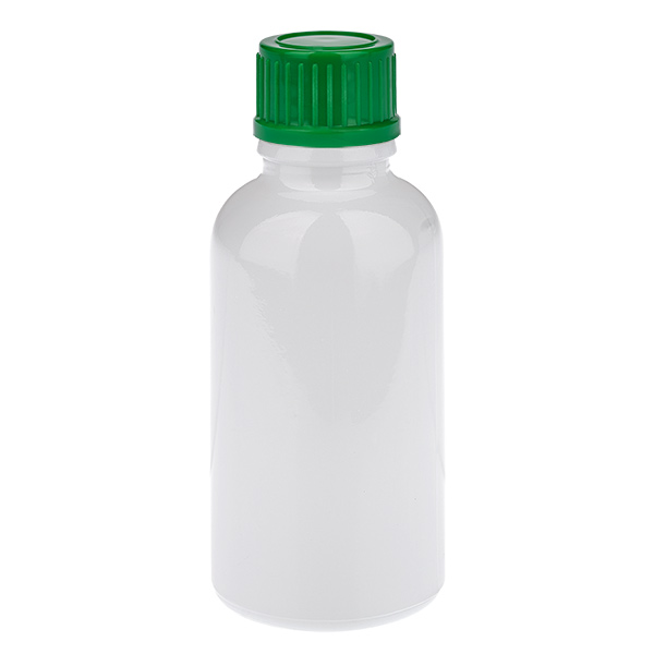 30 ml flaske 11 mm skruelåg grøn standard WhiteLine UT18/30 30 ml flaske 11 mm skruelåg grøn standard WhiteLine UT18/30