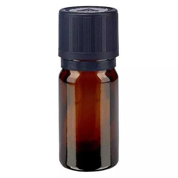 Apotfl. brun 5ml dryp v. Pr. 1mm s. KiSi Bliwa OV