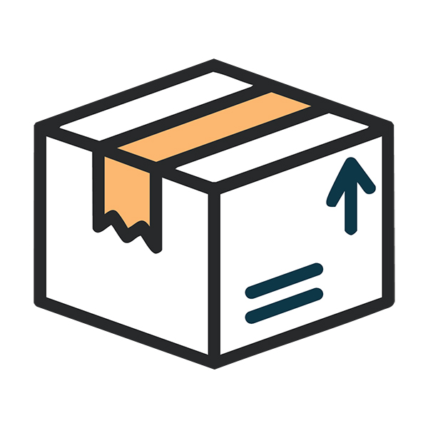 Quadratus 40 ml klar, åbning 28 mm, uden kork. 27.5/31.5