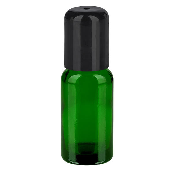20 ml roll-on flaske sort STD GreenLine UT18/20 20 ml roll-on flaske sort STD GreenLine UT18/20
