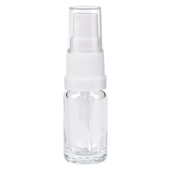 10 ml sprayflaske hvid/tr. STD ClearLine UT18/10 10 ml sprayflaske hvid/tr. STD ClearLine UT18/10