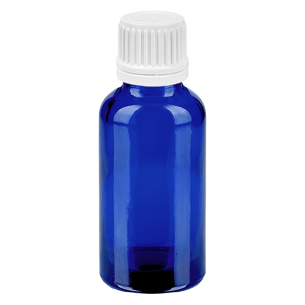 30 ml flaske 11 mm SV hvid OV BlueLine UT18/30