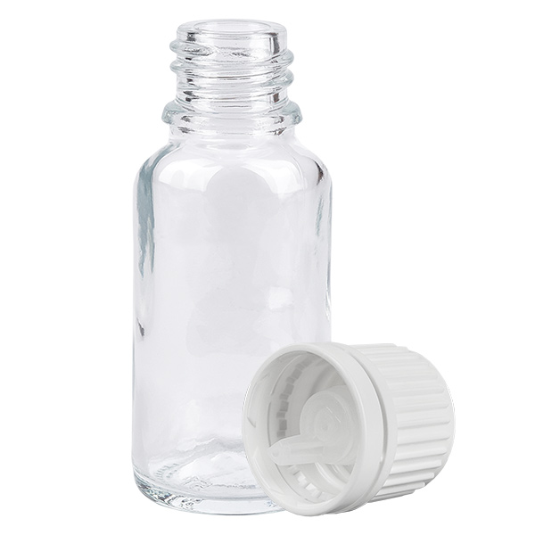 20 ml Dropperflaske 0,7 mm hvid OV ClearLine UT18/20 20 ml Dropperflaske 0,7 mm hvid OV ClearLine UT18/20