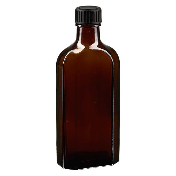 150 ml Meplat brun skruelåg med LKD-forseglingsskive 150 ml Meplat brun skruelåg med LKD-forseglingsskive
