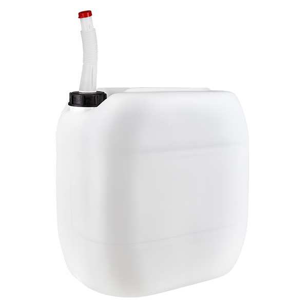 30 liters beholder med Flex-udløbsrør 30 liters beholder med Flex-udløbsrør