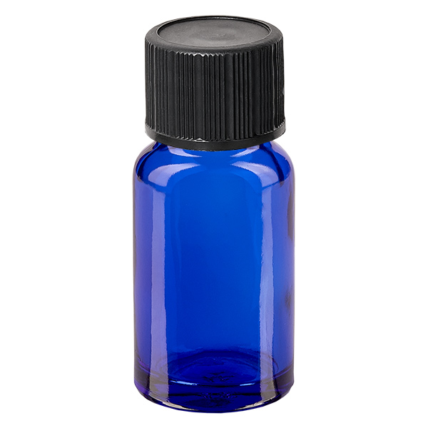 10ml Dropperflaske 1mm sort STD BlueL. UT18/10