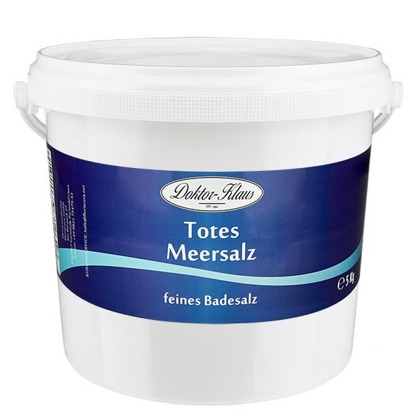 5 kg Premium badesalt fra Det Døde Hav Doctor Klaus 5 kg Premium badesalt fra Det Døde Hav Doctor Klaus