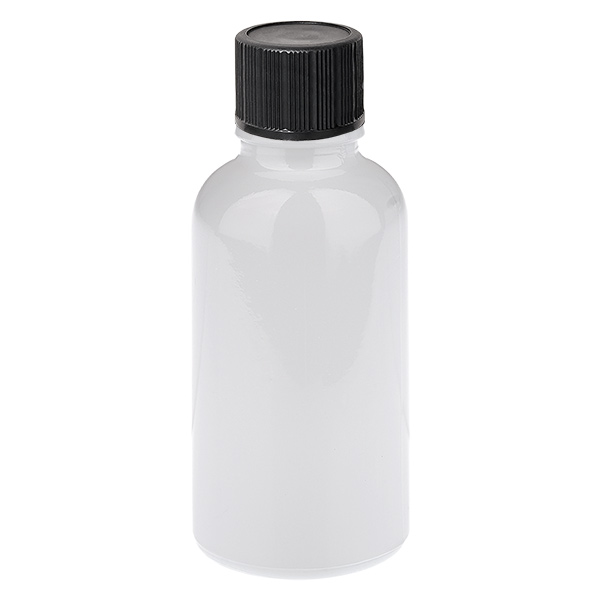 30 ml dråbeflaske 1 mm sort standardlukning WhiteLine UT18/30 30 ml dråbeflaske 1 mm sort standardlukning WhiteLine UT18/30