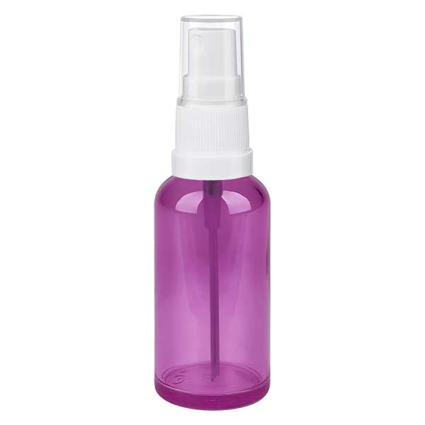 50 ml sprayflaske hvid/transparent Standard PurpleLine UT18/50