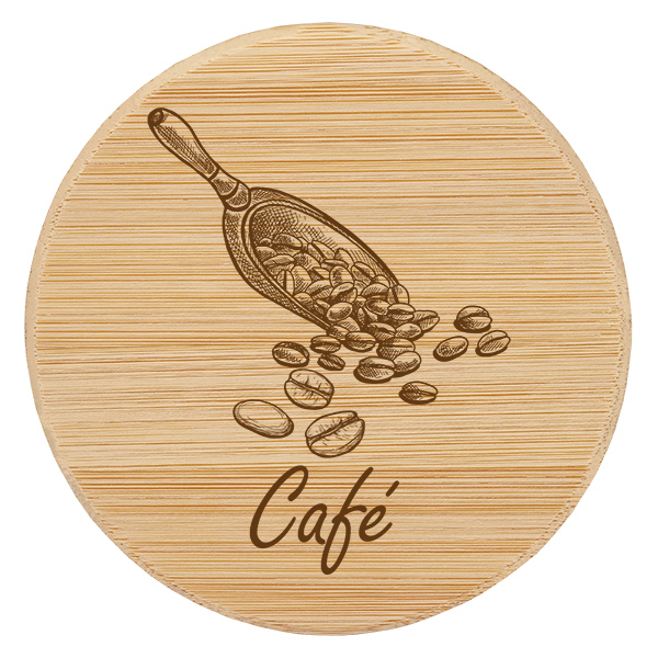 Kappe i træ "café" til WECK RR100 Kappe i træ "café" til WECK RR100