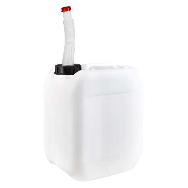 5 liters beholder med Flex-udløbsrør 5 liters beholder med Flex-udløbsrør