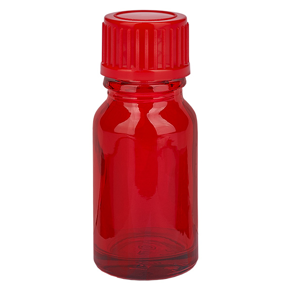 10 ml flaske 11 mm SV rød STD RedLine UT18/10 10 ml flaske 11 mm SV rød STD RedLine UT18/10