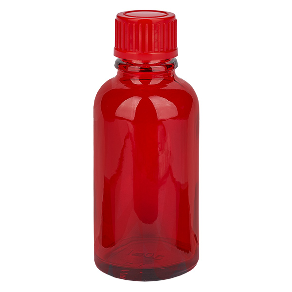 30 ml flaske 11 mm SV rød STD RedLine UT18/30 30 ml flaske 11 mm SV rød STD RedLine UT18/30