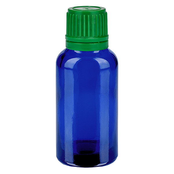 30 ml flaske 11 mm SV grøn OV BlueLine UT18/30