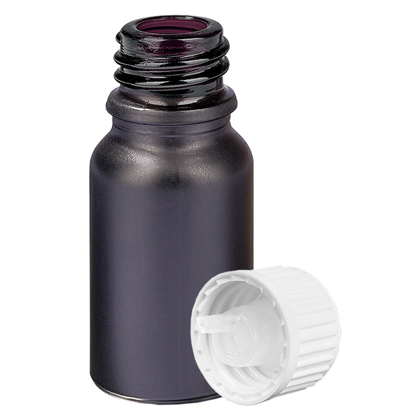 10 ml dråbeflaske 0,9 mm hvid STD BlackLine UT18/10 10 ml dråbeflaske 0,9 mm hvid STD BlackLine UT18/10