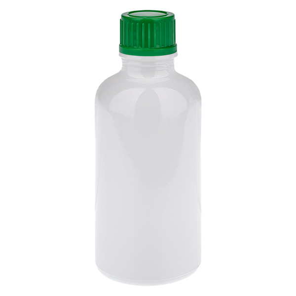 50 ml flaske 11 mm skruelåg grøn standard WhiteLine UT18/50 50 ml flaske 11 mm skruelåg grøn standard WhiteLine UT18/50