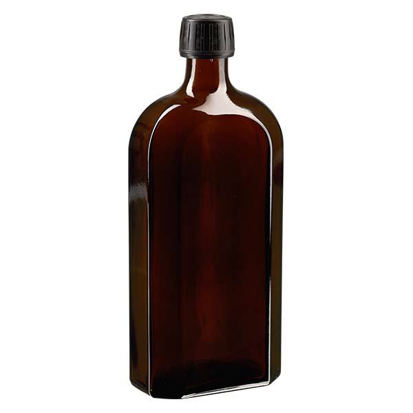 500 ml Meplat brun Skrue v. se OV EPE-skive