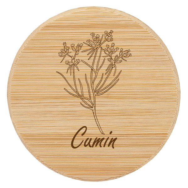 Kappe i træ "spidskommen" til WECK RR60