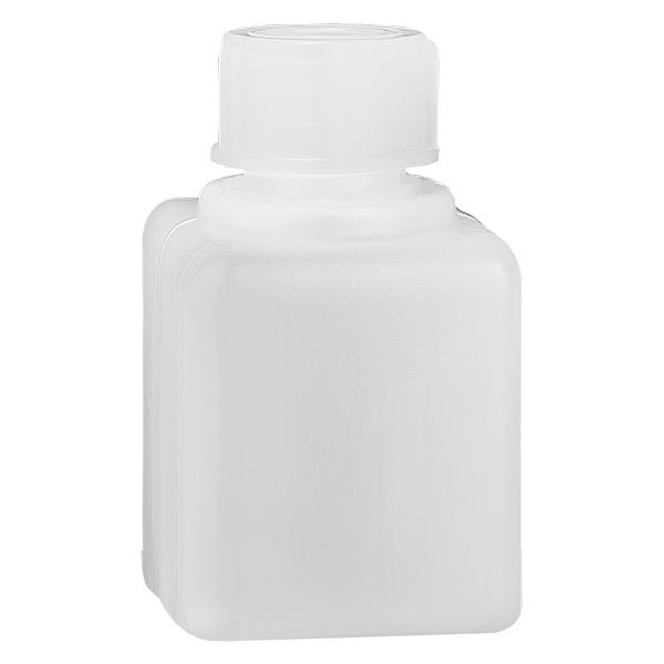 Kemikalieflaske 20 ml, smal hals fremstillet af PE-HD, naturfarvet Kemikalieflaske 20 ml, smal hals fremstillet af PE-HD, naturfarvet