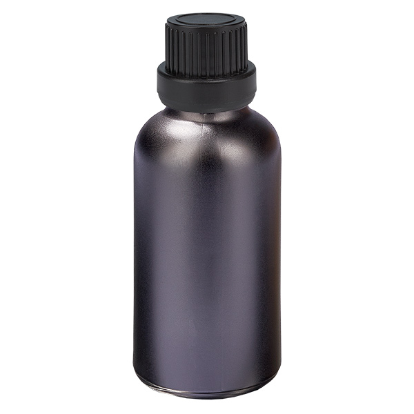 30 ml flaske 11 mm SV sort OV BlackLine UT18/30
