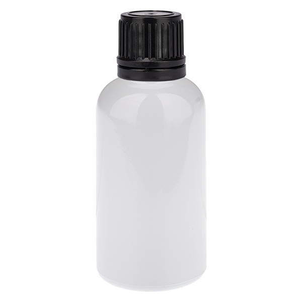 30 ml flaske 11 mm skruelåg sort originalitetslukning WhiteLine UT18/30 30 ml flaske 11 mm skruelåg sort originalitetslukning WhiteLine UT18/30