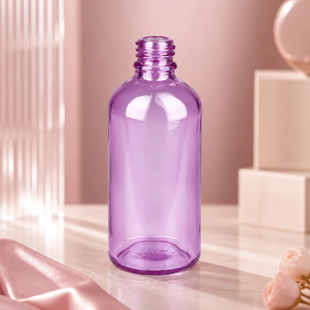 100 ml PurpleLine UT18/100 UNiTWIST-apoteksflaske PurpleLine apotekerflaske 100 ml med slank silhuet og moderne UT18/100 UNiTWIST-design