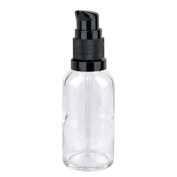 30 ml pumpeflaske sort STD ClearLine UT18/30 30 ml pumpeflaske sort STD ClearLine UT18/30
