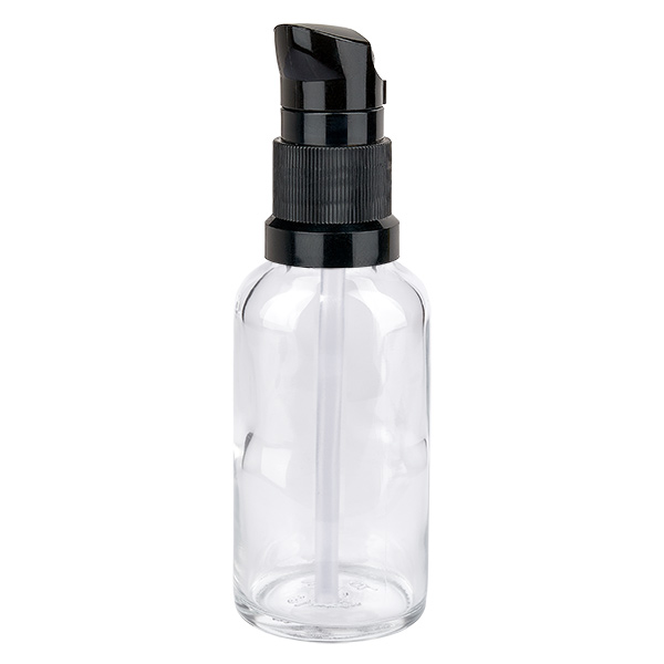 30 ml pumpeflaske sort STD ClearLine UT18/30 30 ml pumpeflaske sort STD ClearLine UT18/30