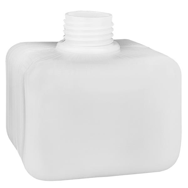 Kemikalieflaske 250 ml, smal hals fremstillet af PE-HD, naturfarve, GL 28 Kemikalieflaske 250 ml, smal hals fremstillet af PE-HD, naturfarve, GL 28