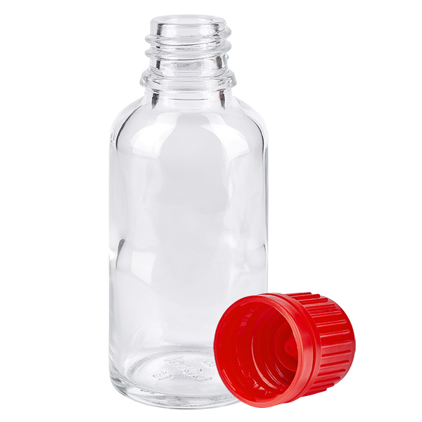 30 ml flaske 11 mm SV rød OV ClearLine UT18/30 30 ml flaske 11 mm SV rød OV ClearLine UT18/30