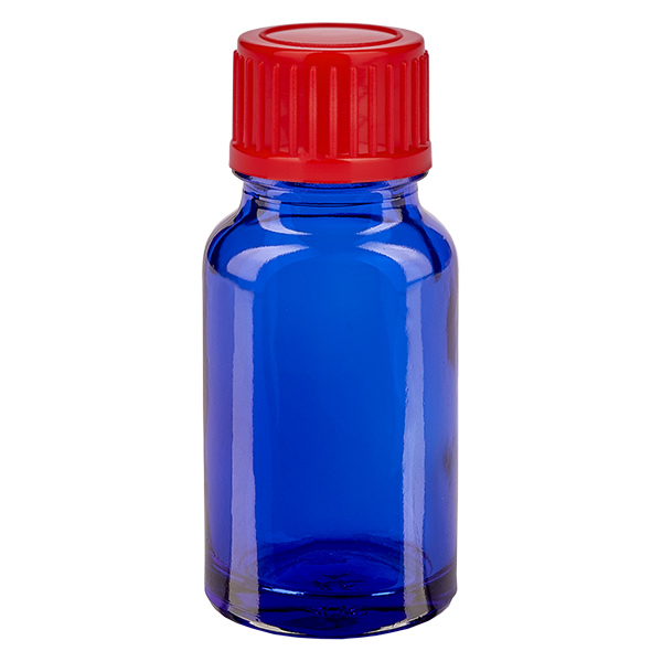 10 ml flaske 11 mm SV rød STD BlueLine UT18/10