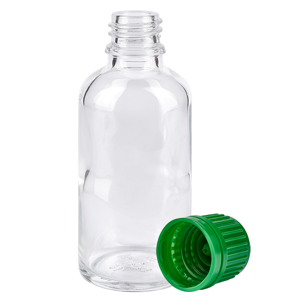 50 ml flaske 11 mm SV grøn OV ClearLine UT18/50 50 ml flaske 11 mm SV grøn OV ClearLine UT18/50