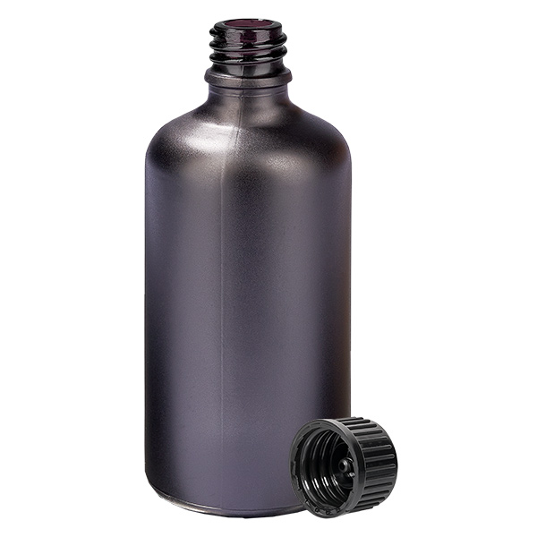 100 ml flaske 11 mm SV sort STD BlackLine UT18/100 100 ml flaske 11 mm SV sort STD BlackLine UT18/100